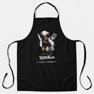 Tablier Kelpie King of the Kitchen Chien Chef