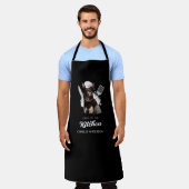 Tablier Kelpie King of the Kitchen Chien Chef (Porté)