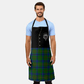 Tablier Kennedy Clan Badge & Tartan Kilt (Porté)