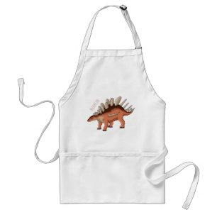 Tablier Kentrosaurus cartoon illustration