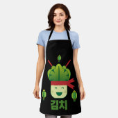Tablier Kimchi Nourriture Asiatique   (Porté)