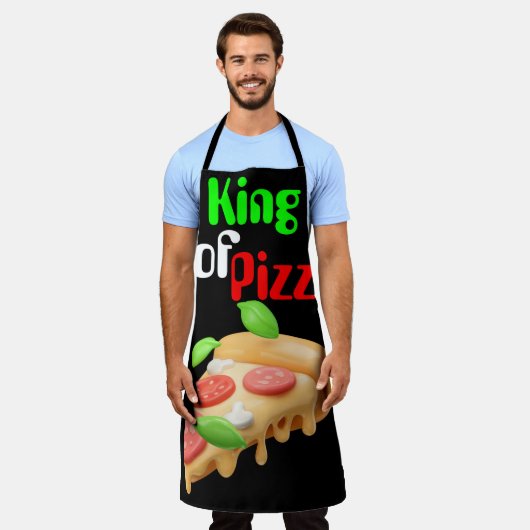 Tablier King of Pizza (Porté)