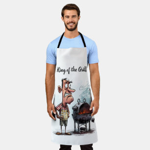 Tablier 🔥 King of the Grill Apron 🔥