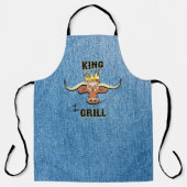 Tablier King Of The Grill - Comical Steer (Recto)