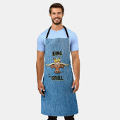 Tablier King Of The Grill - Comical Steer (Porté)