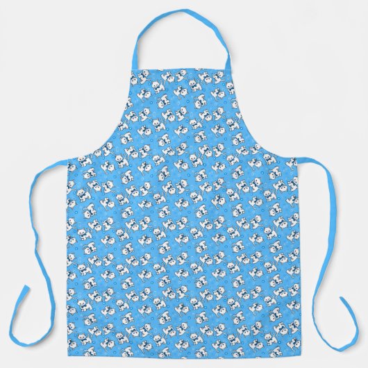 Tablier KiniArt Chatons blancs (Recto)