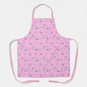 Tablier KiniArt Cupcake Westie Tout-En-Tout Imprimer Tabli
