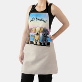 Tablier KiniArt Labrador Trio Apron (Insitu)