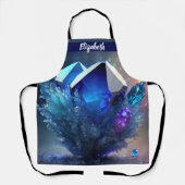 Tablier Kiss Cuisine Cuisinière Cuisine BBQ Baker Cristal (Recto)