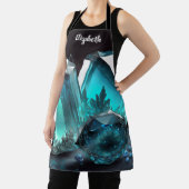 Tablier Kiss Cuisine Cuisinière Cuisine BBQ Baker Cristal (Insitu)