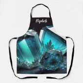 Tablier Kiss Cuisine Cuisinière Cuisine BBQ Baker Cristal (Recto)