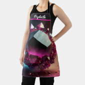 Tablier Kiss Cuisine Cuisinière Cuisine BBQ Baker Cristal (Insitu)