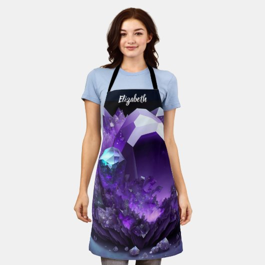 Tablier Kiss Cuisine Cuisinière Cuisine BBQ Baker Cristal (Porté)