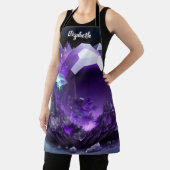 Tablier Kiss Cuisine Cuisinière Cuisine BBQ Baker Cristal (Insitu)