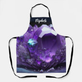 Tablier Kiss Cuisine Cuisinière Cuisine BBQ Baker Cristal (Recto)