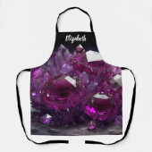 Tablier Kiss Cuisine Cuisinière Cuisine BBQ Baker Cristal (Recto)