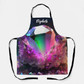 Tablier Kiss Cuisine Cuisinière Cuisine BBQ Baker Cristal (Recto)