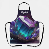 Tablier Kiss Cuisine Cuisinière Cuisine BBQ Baker Cristal (Recto)