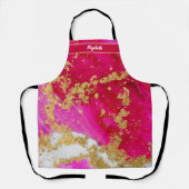 Tablier Kiss Cuisine Cuisinière Cuisine BBQ Baker Marble (Recto)