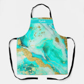 Tablier Kiss Cuisine Cuisinière Cuisine BBQ Baker Marble (Recto)