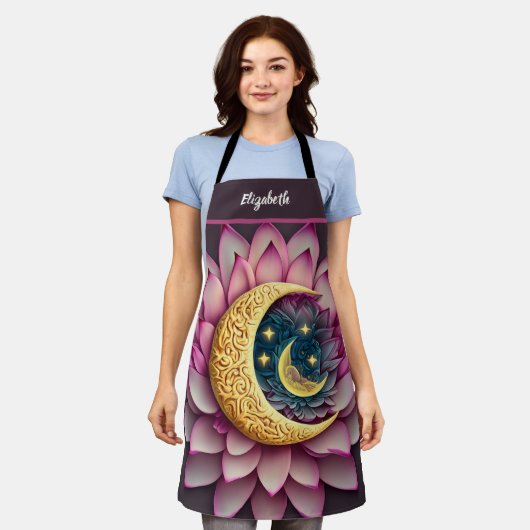 Tablier Kiss Cuisinier Cuisinier Cuisine BBQ Baker Lunar (Porté)