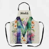 Tablier Kiss Cuisinier Cuisinier Cuisine BBQ Baker Monogra (Recto)