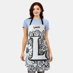 Tablier Kiss Cuisinier Cuisinier Cuisine BBQ Baker Monogra