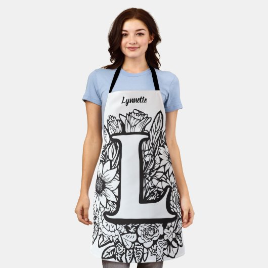 Tablier Kiss Cuisinier Cuisinier Cuisine BBQ Baker Monogra (Porté)