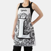 Tablier Kiss Cuisinier Cuisinier Cuisine BBQ Baker Monogra (Insitu)