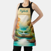 Tablier Kiss Cuisinier Cuisinier Cuisine BBQ Baker Nature (Insitu)