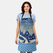 Tablier Kiss Cuisinier Cuisinier Cuisinier Cuisine BBQ Bak (Porté)