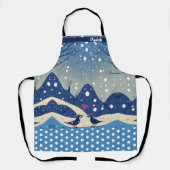 Tablier Kiss Cuisinier Cuisinier Cuisinier Cuisine BBQ Bak (Recto)