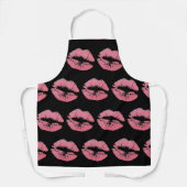 TABLIER KISS ME TOUT SUR KITCHEN APRON (Recto)
