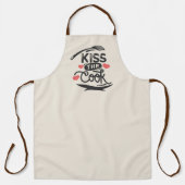 Tablier Kiss the cook (Recto)