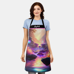 Tablier Kiss The Cook Food Chef Cuisine BBBQ Baker Imagina