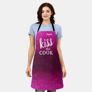 Tablier Kiss The Cook Food Chef Cuisine BBBQ Baker Parties