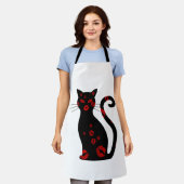 Tablier Kissy Kat Apron (Porté)
