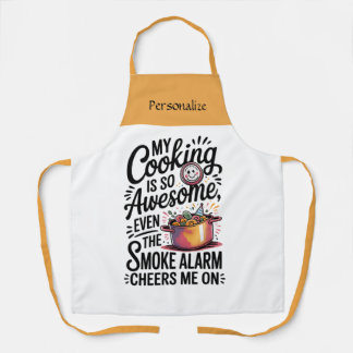 Tablier Kitchen Cooking Funny Humor Quote Personalize