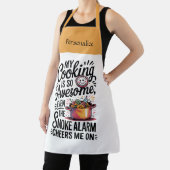 Tablier Kitchen Cooking Funny Humor Quote Personalize (Insitu)