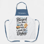 Tablier Kitchen Cooking Funny Humor Quote Personalize (Recto)