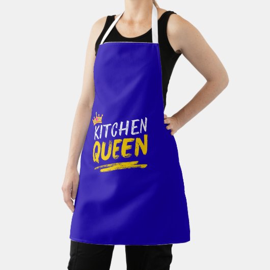 Tablier Kitchen Queen Apron All-Over Print Apron (Insitu)