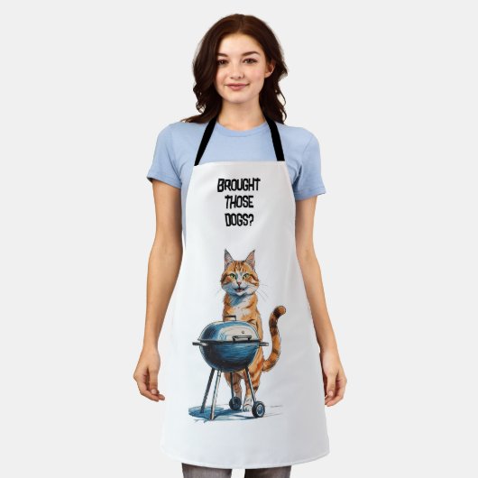 Tablier Kitty BBQ Apron (Porté)