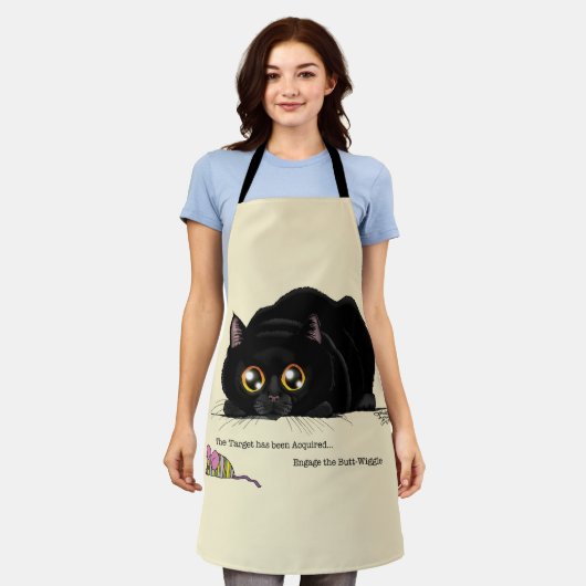Tablier Kitty Butt-Wiggle (Porté)