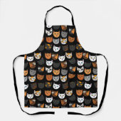 Tablier Kitty Chats partout motif (Recto)