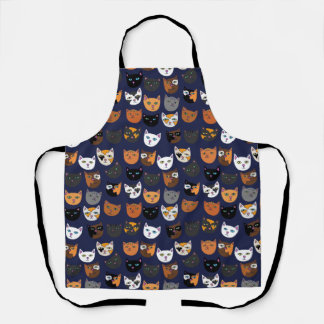Tablier Kitty Chats partout motif