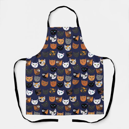 Tablier Kitty Chats partout motif (Recto)