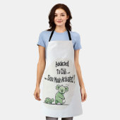Tablier Koala Addicted to Chill 3 message humour (Porté)