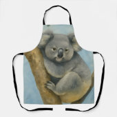 Tablier Koala Calm - Aquarelle Faune (Recto)