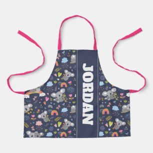 Tablier Koala Rainbow Love Motif