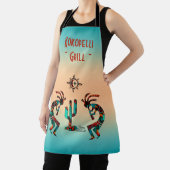 Tablier Kokopelli Et Cactus (Insitu)
